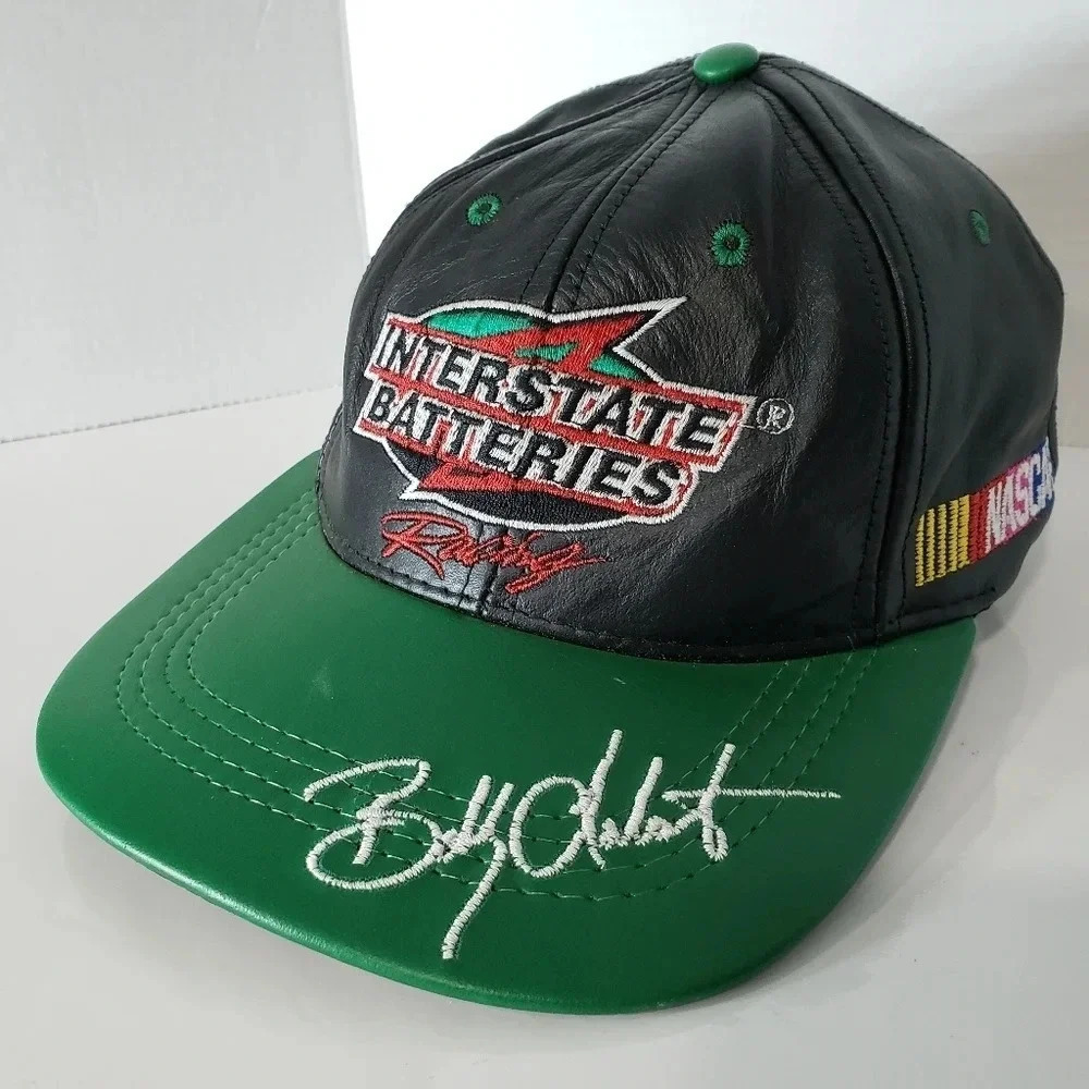 Modern Headwear Interstate Batteries Nascar Racing #18 Bobby Labonte Hat.